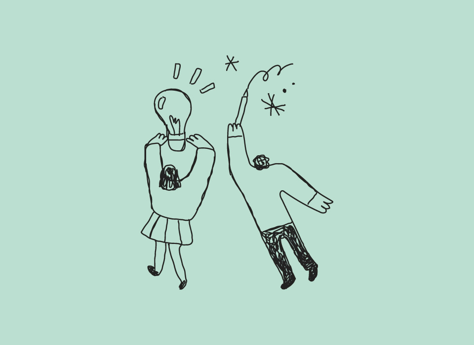 Ilustración dos personas para centro psicológico Emocionalmente