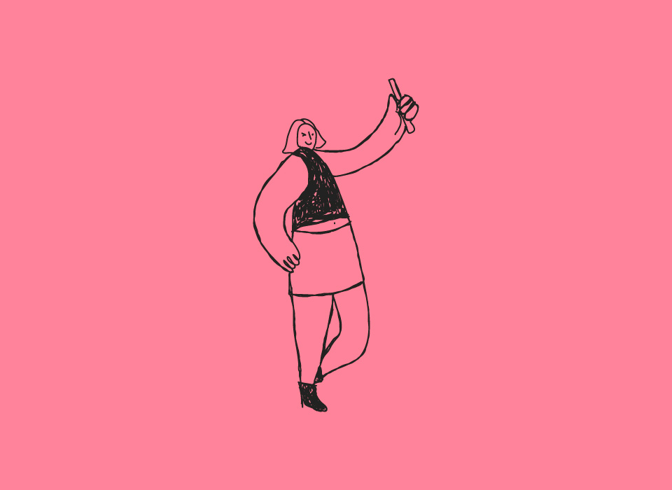 Ilustración persona para centro psicológico Emocionalmente