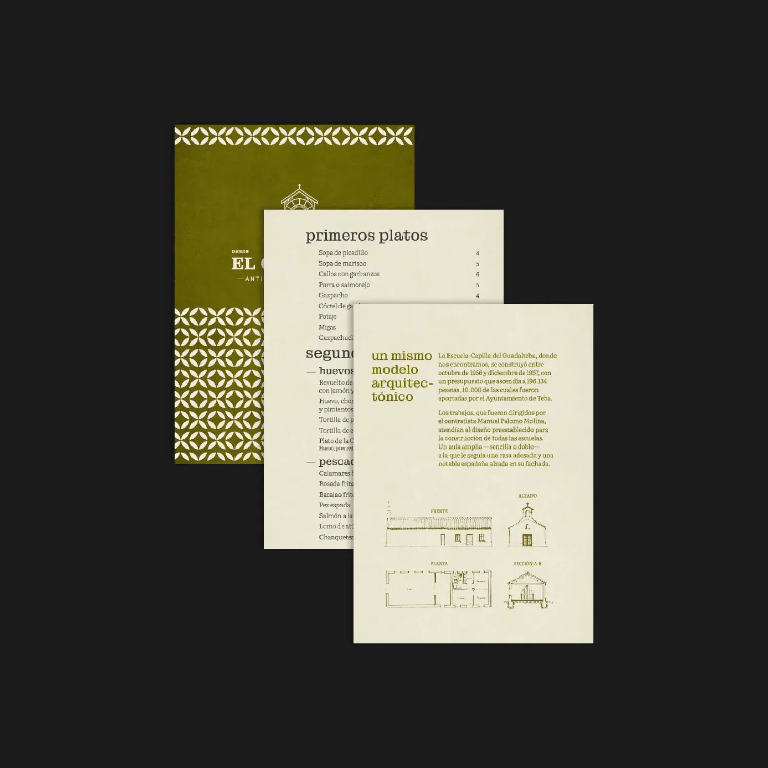 Diseño carta Venta El Cordobés