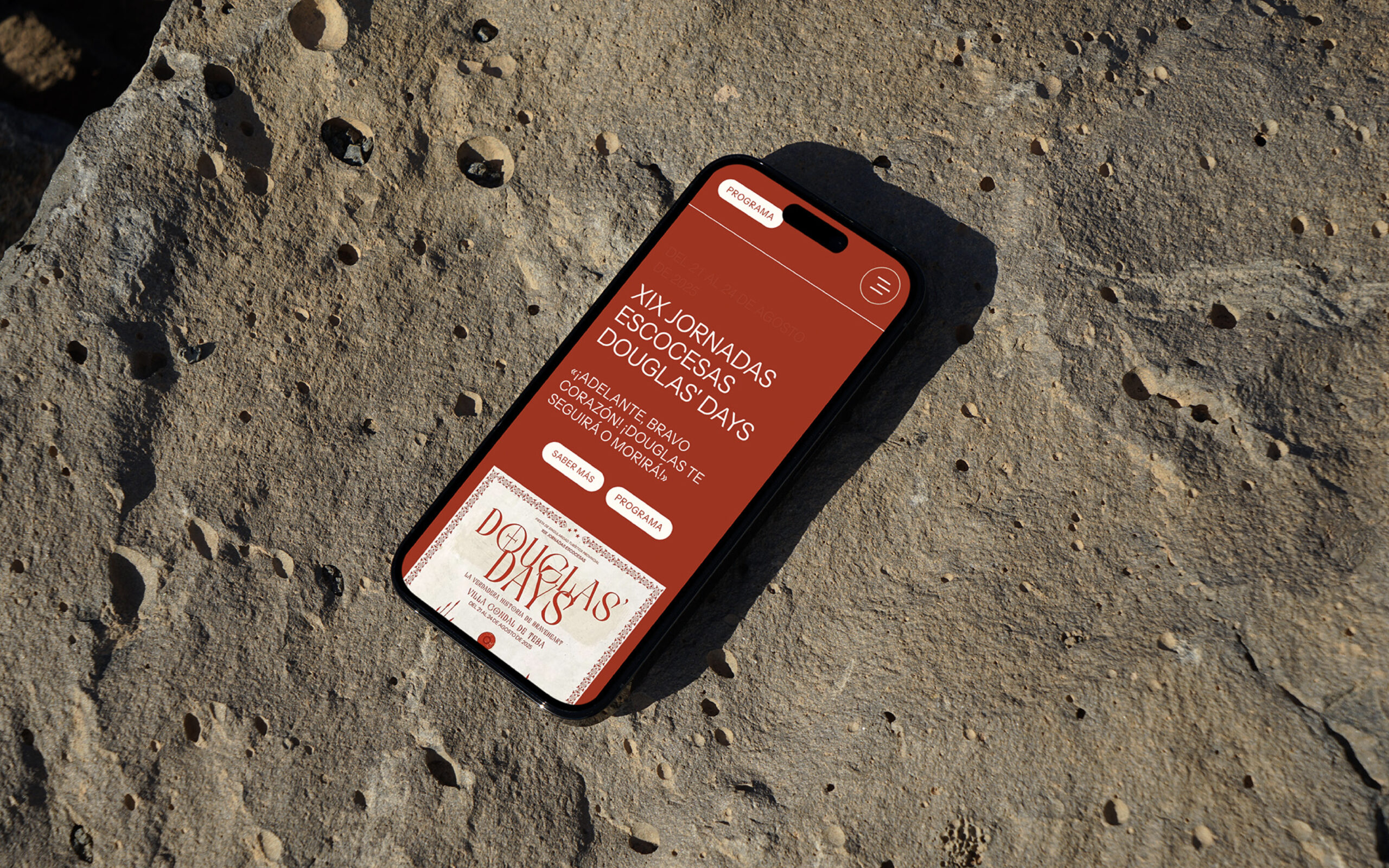 Diseño de web responsive para Douglas' Days 2025