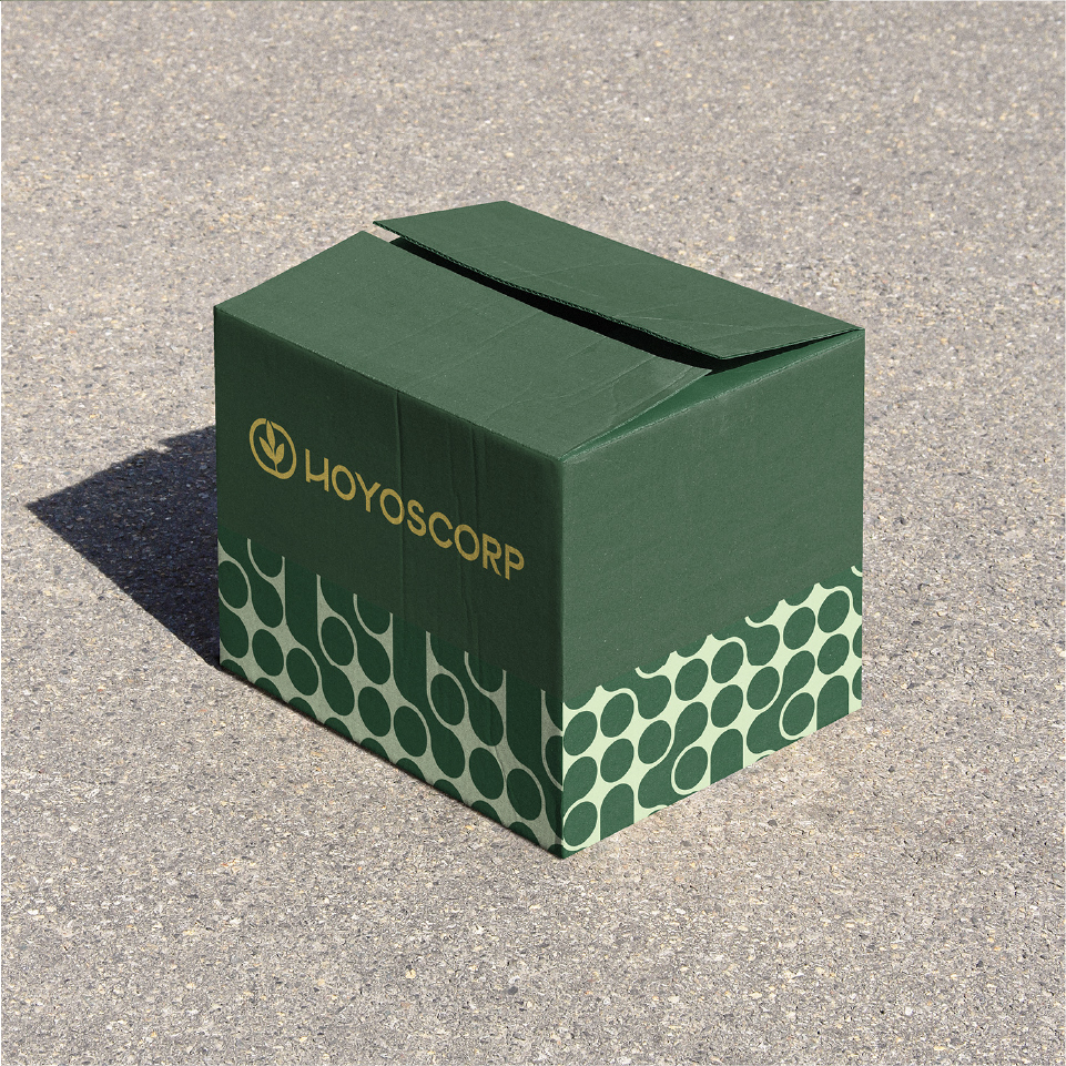 Diseño de caja de cartón para Hoyoscorp