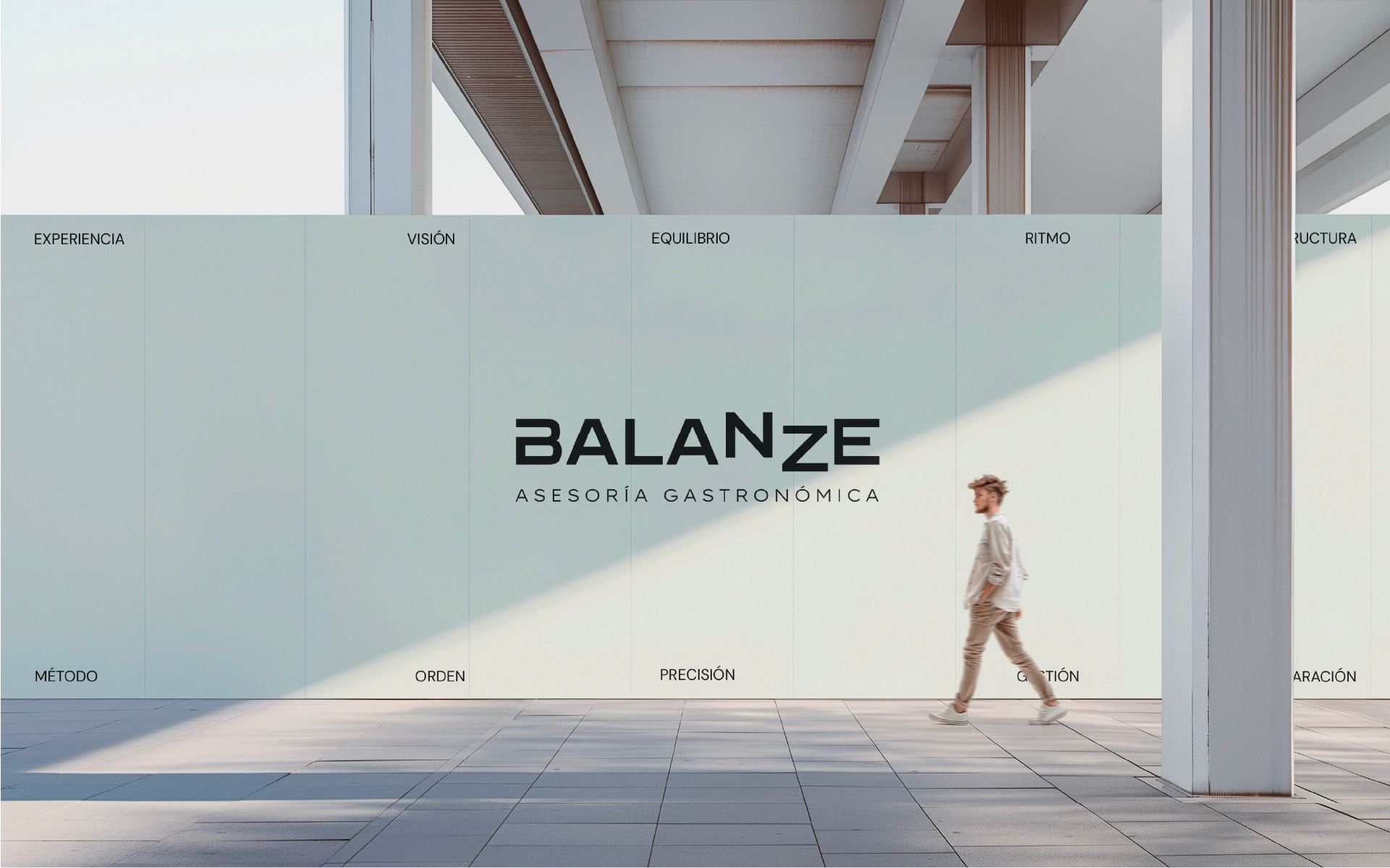 Diseño de panel de pared para Balanze