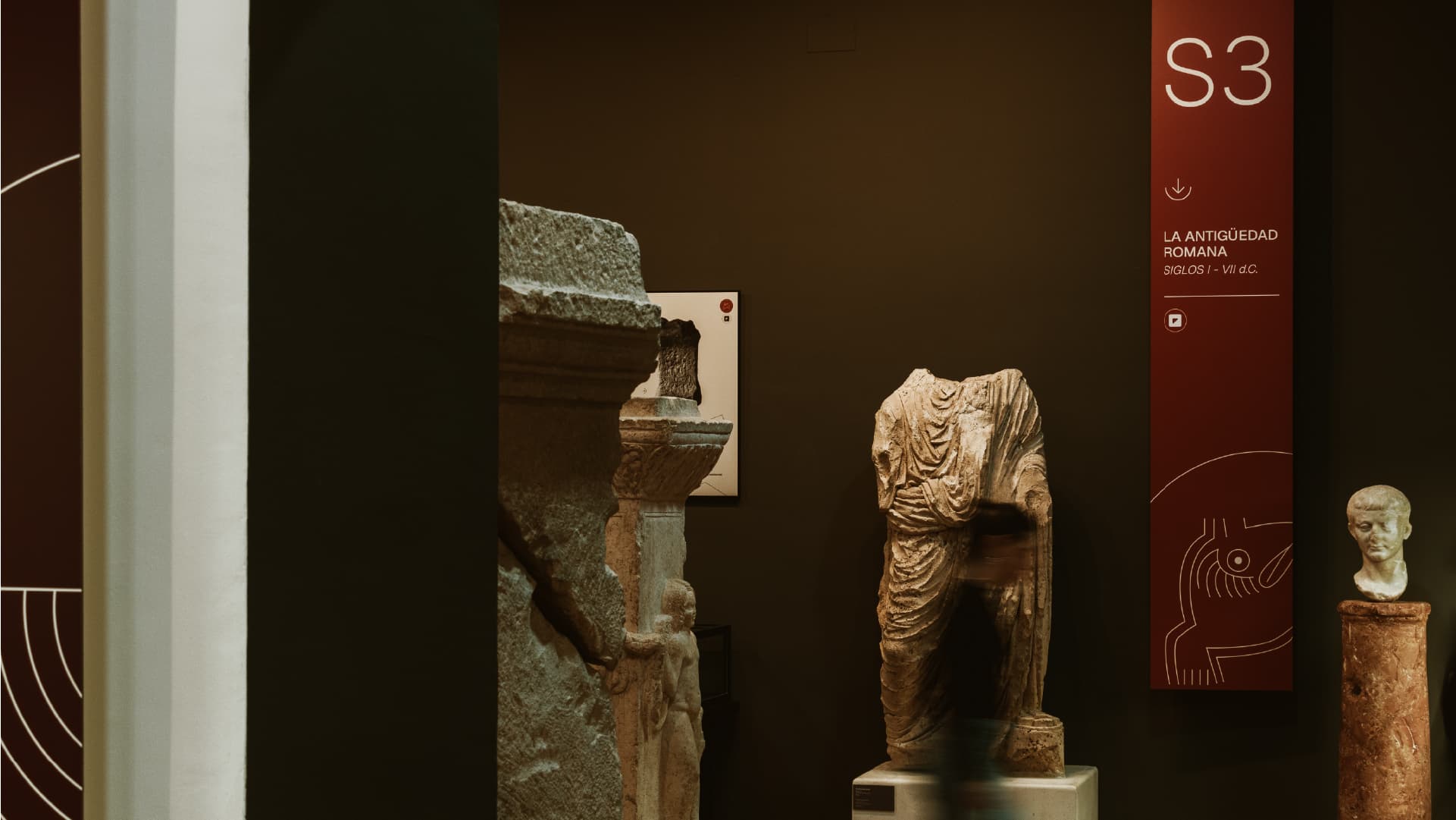 Enara de la sala 3 del Museo Histórico Municipal de Teba